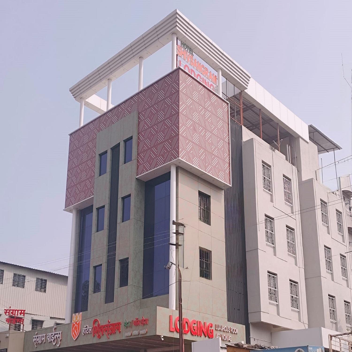 אחמדנגר Hotel Shiv Sangram מראה חיצוני תמונה